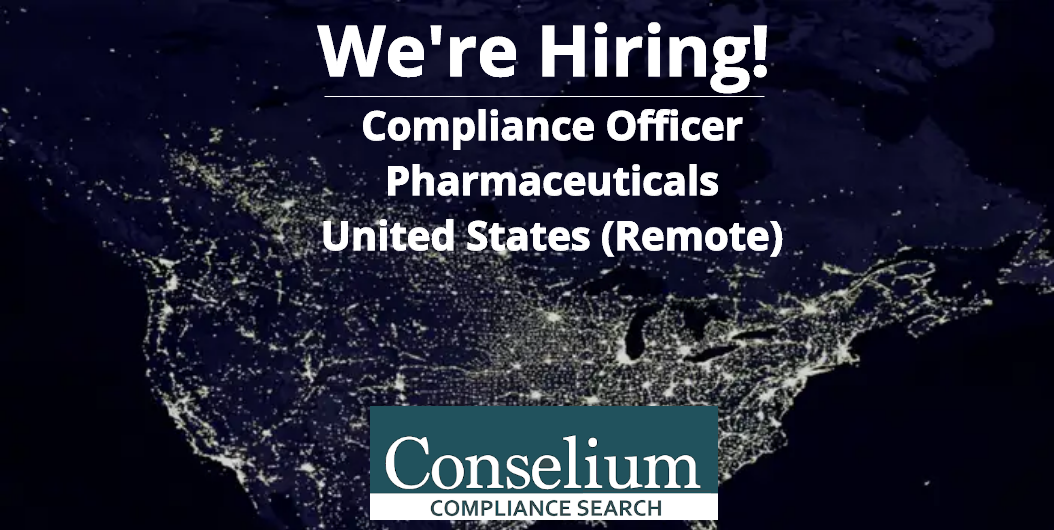 Compliance Officer, Pharmaceuticals, United States